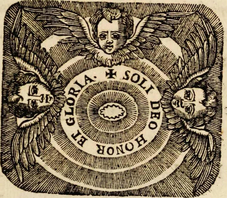 An illustration from Sacrum oratorium piarum imaginum immaculatae Mariae et animae creatae ac baptismo, poenitentia, et eucharistia innouatae [electronic resource]: ars noua bene viuendi et moriendi, sacris piarum imaginum emblematis figurata & illustrata, 1634, leaf 795
