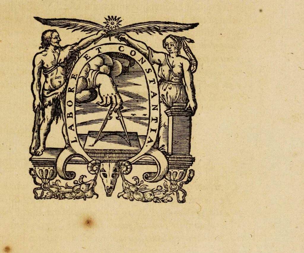 An illustration from Sacrum oratorium piarum imaginum immaculatae Mariae et animae creatae ac baptismo, poenitentia, et eucharistia innouatae [electronic resource]: ars noua bene viuendi et moriendi, sacris piarum imaginum emblematis figurata & illustrata, 1634, leaf 805