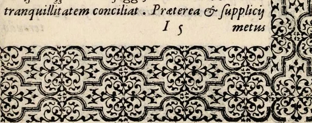 An illustration from Hadriani Iunii medici Emblemata, ad D. Arnoldum Cobelium [electronic resource]: eiusdem Aenigmatum libellus, ad D. Arnoldum Rosenbergum, 1565, leaf 143