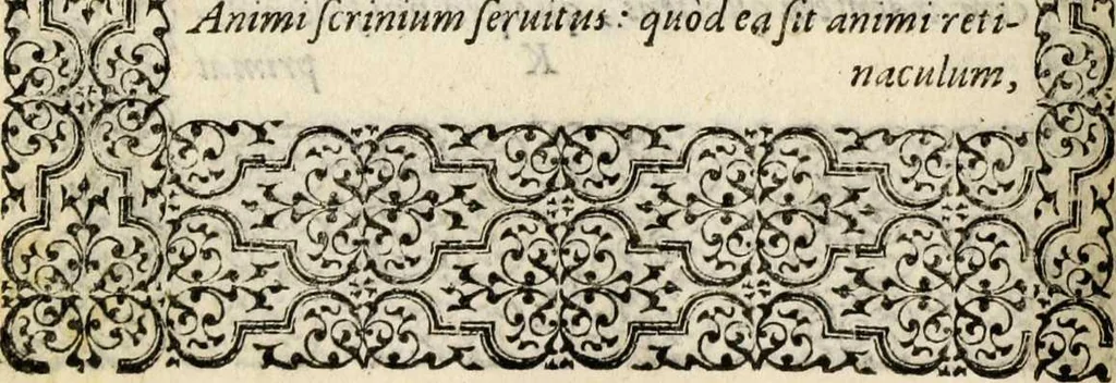 An illustration from Hadriani Iunii medici Emblemata, ad D. Arnoldum Cobelium [electronic resource]: eiusdem Aenigmatum libellus, ad D. Arnoldum Rosenbergum, 1565, leaf 152