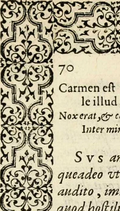An illustration from Hadriani Iunii medici Emblemata, ad D. Arnoldum Cobelium [electronic resource]: eiusdem Aenigmatum libellus, ad D. Arnoldum Rosenbergum, 1565, leaf 76