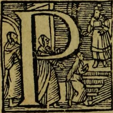 An illustration from Thesaurus precum et exercitiorum spiritualium: in vsum pr[a]esertim Sodalitatis Partheniae, 1609, leaf 165
