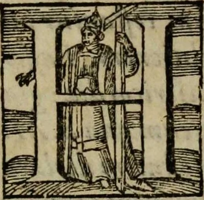 An illustration from Thesaurus precum et exercitiorum spiritualium: in vsum pr[a]esertim Sodalitatis Partheniae, 1609, leaf 566