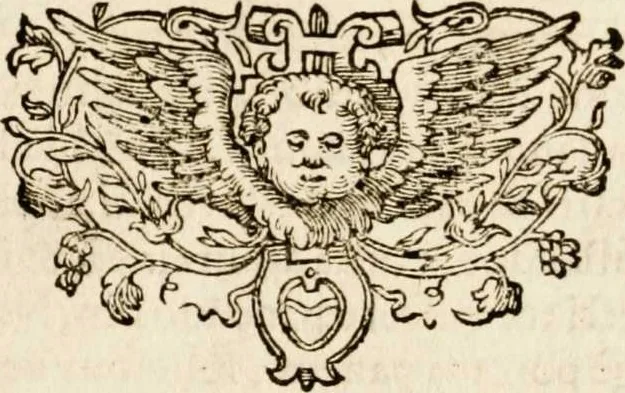 An illustration from Paradisus sponsi et sponsae in quo messis myrrhae et aromatum ex instrumentis ac mysterijs passionis Christi colligenda, vt ei commoriamur : et, Pancarpium Marianum, septemplici titulorum serie distinctum, vt in B. Virginis odorem curramus, et Christus formetur in nobis, 1618, leaf 415