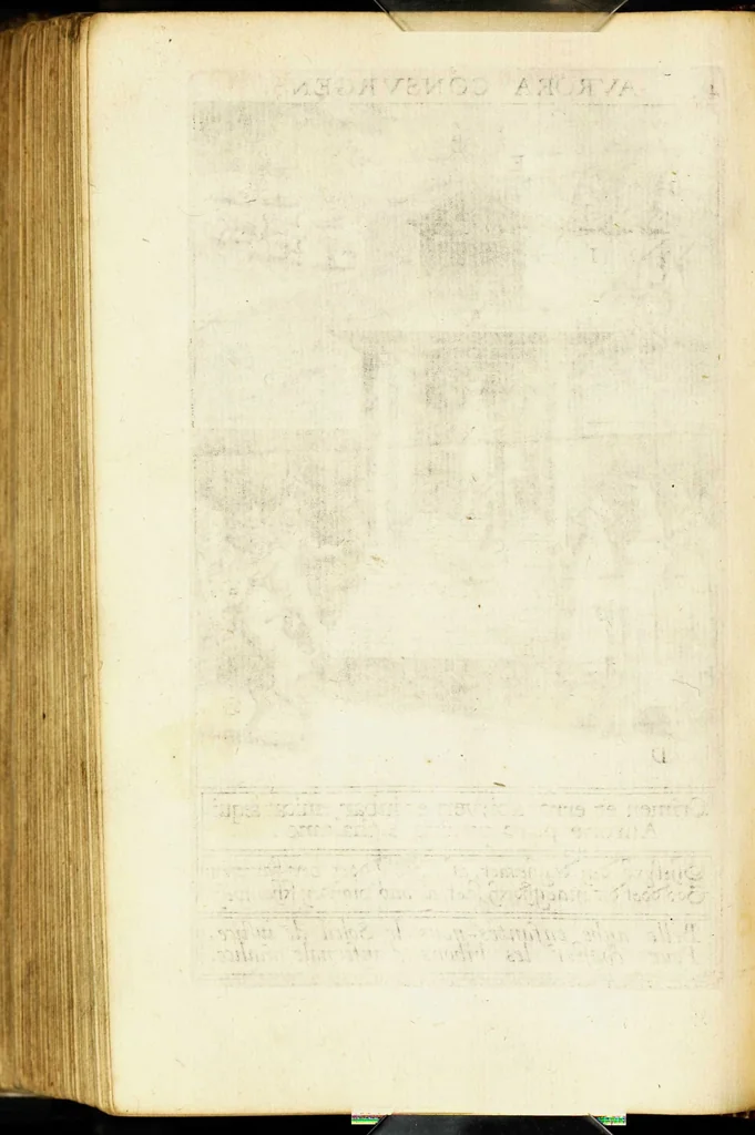 An illustration from Paradisus sponsi et sponsae in quo messis myrrhae et aromatum ex instrumentis ac mysterijs passionis Christi colligenda, vt ei commoriamur : et, Pancarpium Marianum, septemplici titulorum serie distinctum, vt in B. Virginis odorem curramus, et Christus formetur in nobis, 1618, leaf 604