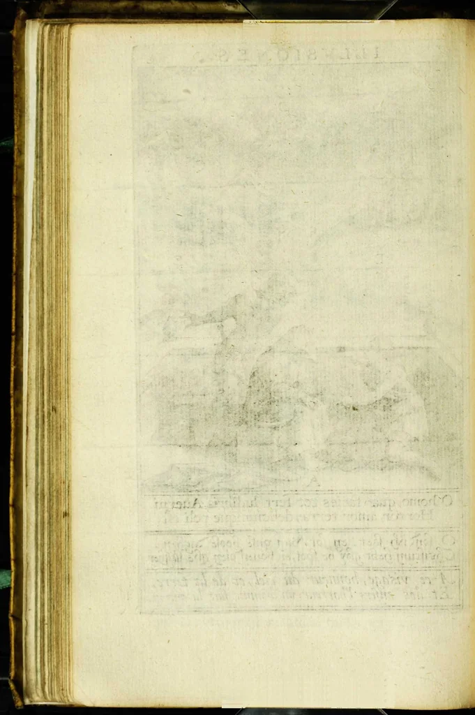 An illustration from Paradisus sponsi et sponsae: in quo messis myrrhae et aromatum ex instrumentis ac mysterijs passionis Christi colligenda, vt ei commoriamur : et, Pancarpium Marianum, septemplici titulorum serie distinctum, vt in B. Virginis odorem curramus, et Christus formetur in nobis, 1618, leaf 104