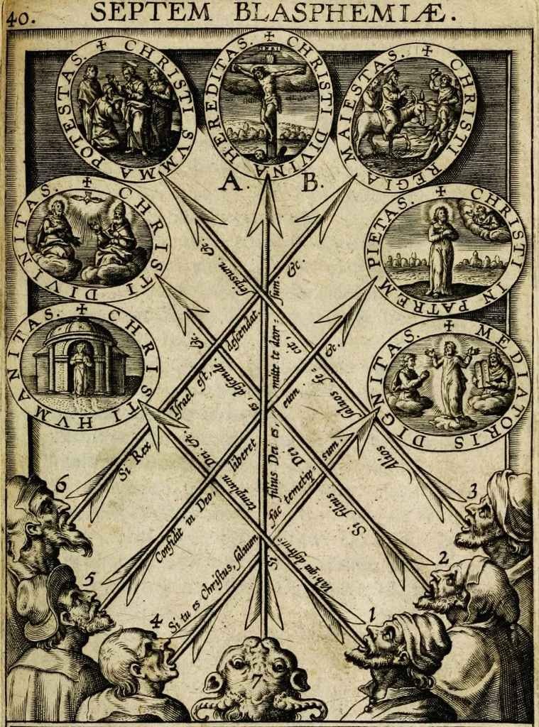 An illustration from Paradisus sponsi et sponsae: in quo messis myrrhae et aromatum ex instrumentis ac mysterijs passionis Christi colligenda, vt ei commoriamur : et, Pancarpium Marianum, septemplici titulorum serie distinctum, vt in B. Virginis odorem curramus, et Christus formetur in nobis, 1618, leaf 259