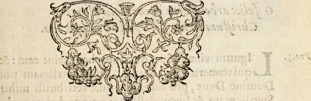 An illustration from Paradisus sponsi et sponsae: in quo messis myrrhae et aromatum ex instrumentis ac mysterijs passionis Christi colligenda, vt ei commoriamur : et, Pancarpium Marianum, septemplici titulorum serie distinctum, vt in B. Virginis odorem curramus, et Christus formetur in nobis, 1618, leaf 403