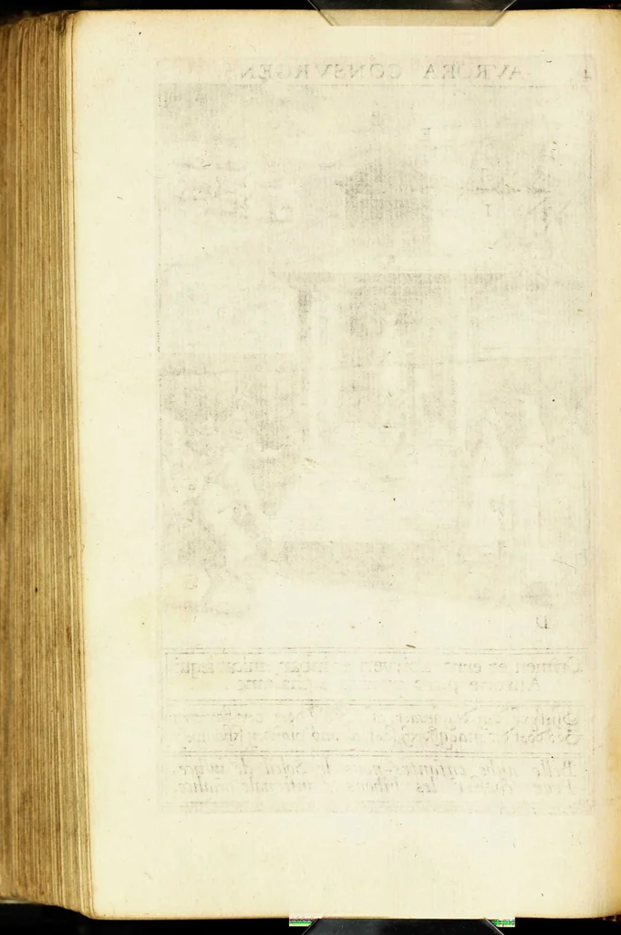 An illustration from Paradisus sponsi et sponsae: in quo messis myrrhae et aromatum ex instrumentis ac mysterijs passionis Christi colligenda, vt ei commoriamur : et, Pancarpium Marianum, septemplici titulorum serie distinctum, vt in B. Virginis odorem curramus, et Christus formetur in nobis, 1618, leaf 604