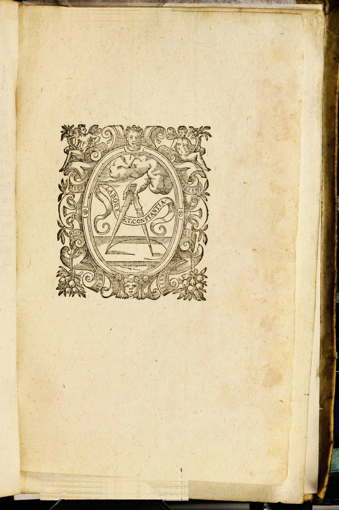 An illustration from Paradisus sponsi et sponsae: in quo messis myrrhae et aromatum ex instrumentis ac mysterijs passionis Christi colligenda, vt ei commoriamur : et, Pancarpium Marianum, septemplici titulorum serie distinctum, vt in B. Virginis odorem curramus, et Christus formetur in nobis, 1618, leaf 671