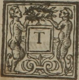 An illustration from The anatomy of melancholy : what it is, with all the kinds causes, symptomes, prognostickes, & seuerall cures of it ; in three partitions, with their severall sections, members & subsections ; philosophically, medicinally, historically, opened & cut up, 1628, leaf 243