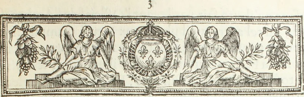 An illustration from Placitum magni consilii pro gallicana Benedictorum congregatione, aduersus Maioris. Monasterij monachos, 1606, leaf 2