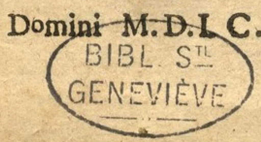 An illustration from Contra libellum Calvini in quo ostendere conatur hæreticos jure gladii coercendos esse, 1612, leaf 2