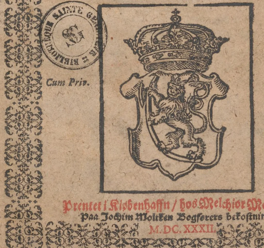 An illustration from Norriges oc omliggende Øers sandfoerdige Bescriffuelse..., 1632, leaf 6