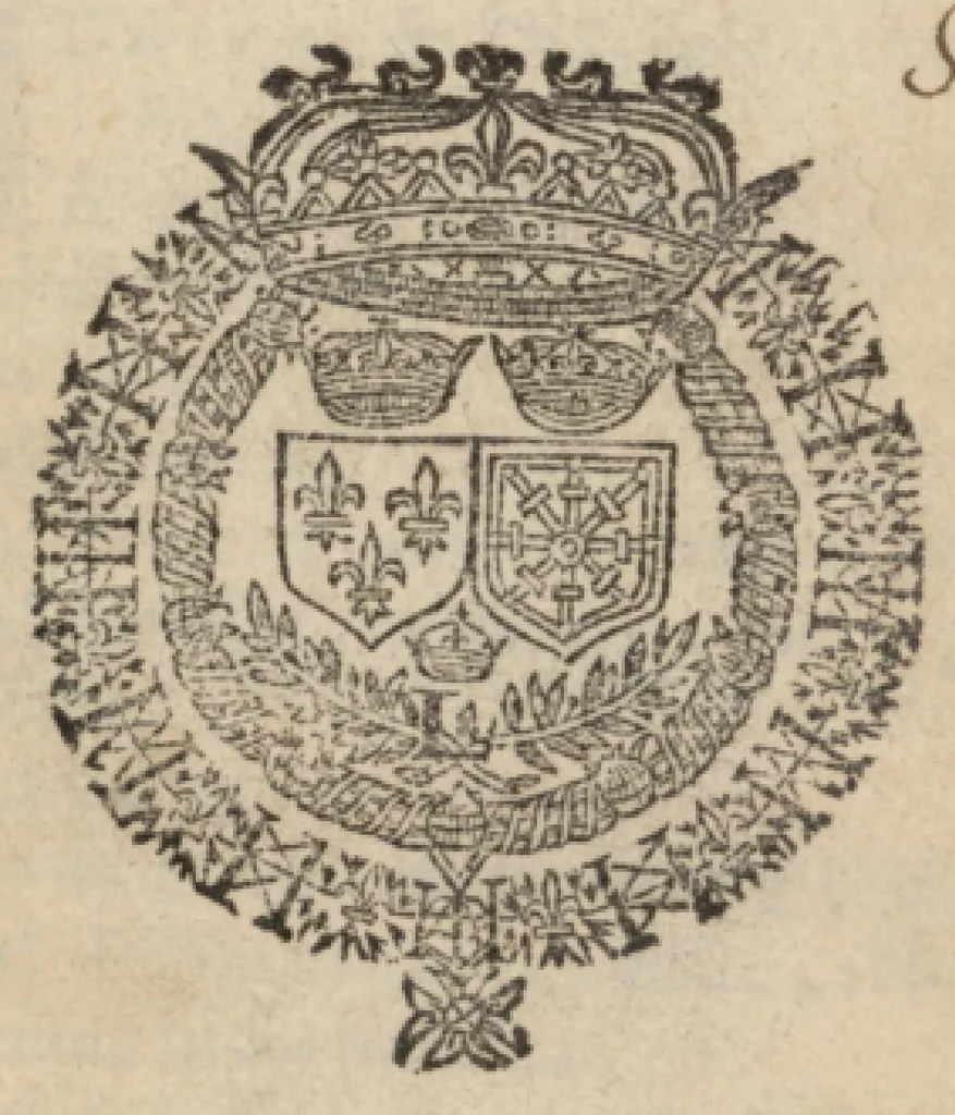 An illustration from Catalogue des tulipes et autres fleurs qui sont à présent au jardin du sieur Jean Baptiste Dru, herboriste du roy, à Lyon, demeurant proche la deserte, 1651, leaf 6