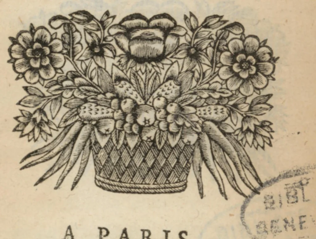 An illustration from Catalogues de quelques plantes a fleurs qui sont de present au jardin de Pierre Morin le jeune dit Troisième, fleuriste, 1651, leaf 6