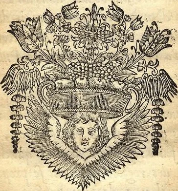 An illustration from Traité de la poésie françoise, 1685, leaf 12