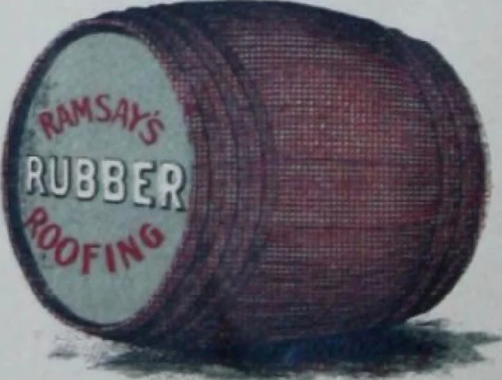 An illustration from A. Ramsay & Son Company, paint makers, Montreal, 1905, leaf 10