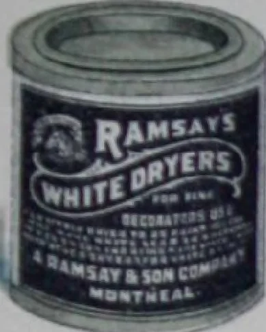 An illustration from A. Ramsay & Son Company, paint makers, Montreal, 1905, leaf 11