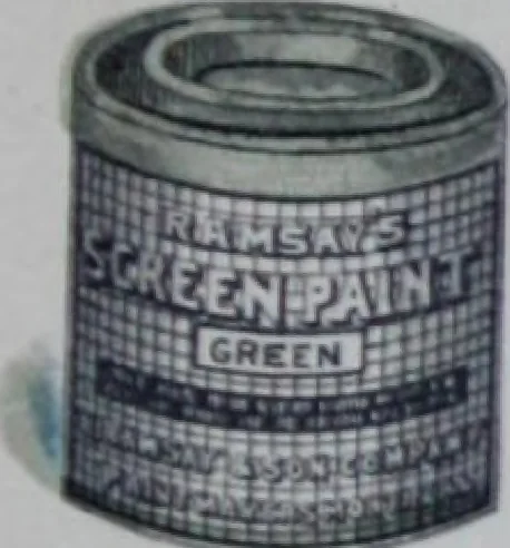 An illustration from A. Ramsay & Son Company, paint makers, Montreal, 1905, leaf 11