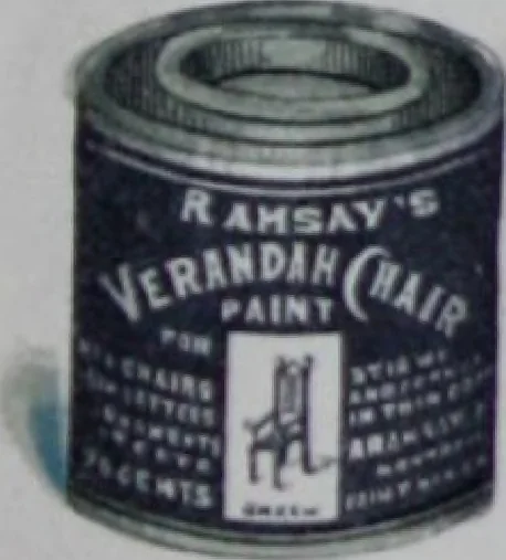 An illustration from A. Ramsay & Son Company, paint makers, Montreal, 1905, leaf 11