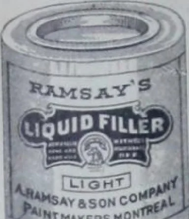 An illustration from A. Ramsay & Son Company, paint makers, Montreal, 1905, leaf 12