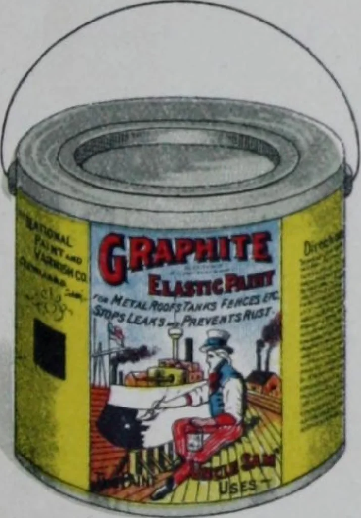 An illustration from A. Ramsay & Son Company, paint makers, Montreal, 1905, leaf 13