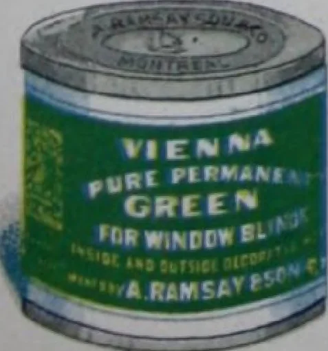 An illustration from A. Ramsay & Son Company, paint makers, Montreal, 1905, leaf 15