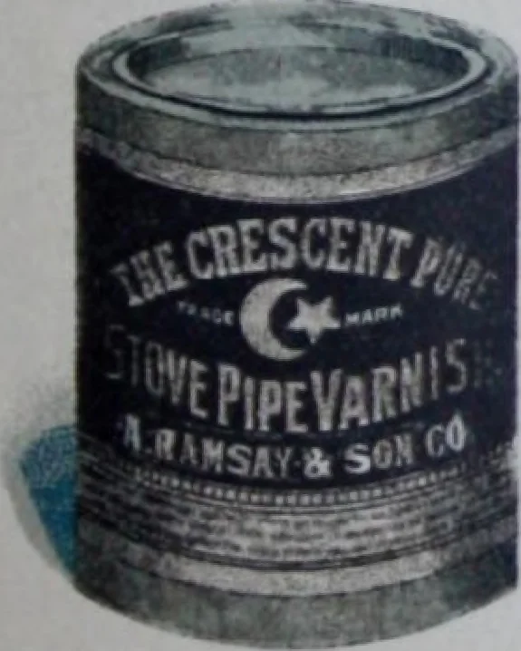 An illustration from A. Ramsay & Son Company, paint makers, Montreal, 1905, leaf 29