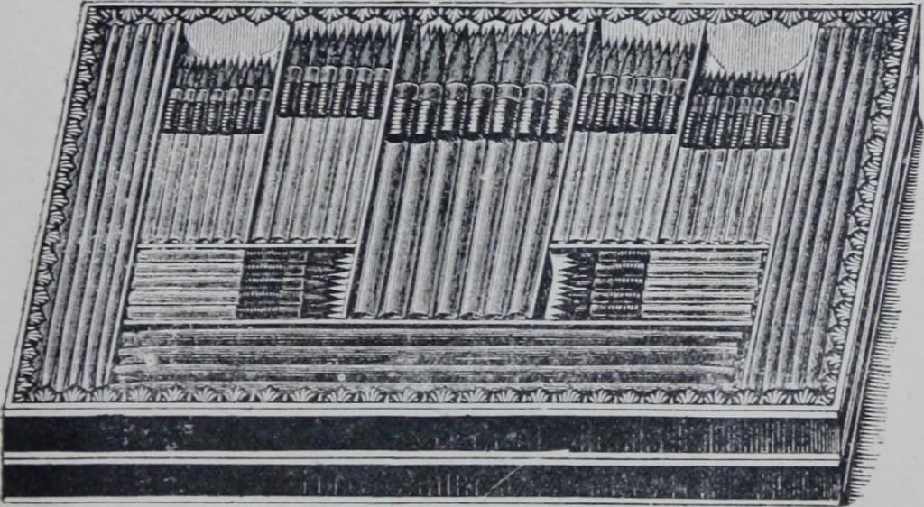 An illustration from A. Ramsay & Son Company, paint makers, Montreal, 1905, leaf 41