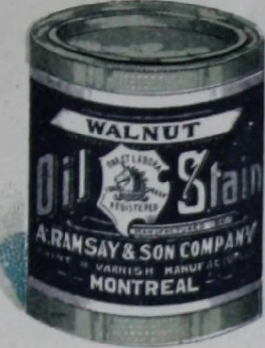 An illustration from A. Ramsay & Son Company, paint makers, Montreal, 1905, leaf 9