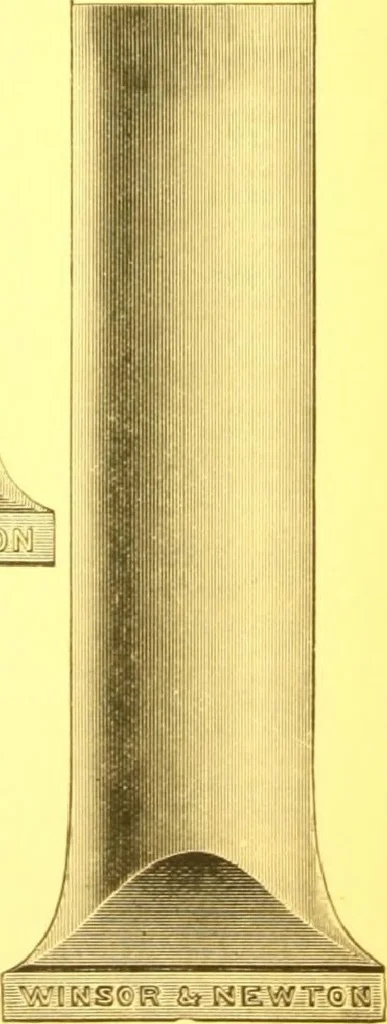 An illustration from A descriptive handbook of modern water colour pigments illustrated with seventy-two colour washes skilfully gradated by hand on Whatman's drawing paper : with an introductory essay on the recent water-colour controversy., 1887, leaf 106