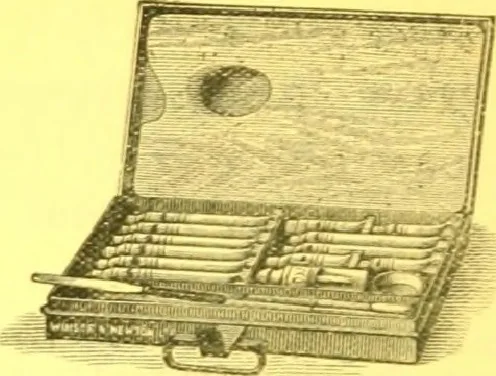 An illustration from A descriptive handbook of modern water colour pigments illustrated with seventy-two colour washes skilfully gradated by hand on Whatman's drawing paper : with an introductory essay on the recent water-colour controversy., 1887, leaf 111
