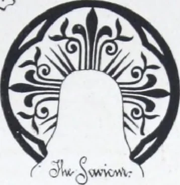 An illustration from A few suggestions for ornamental decoration : a collection of designs & colour schemes for painters' and decorators' work / compiled by F. Scott Mitchell., 1908, leaf 110