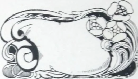 An illustration from A few suggestions for ornamental decoration in painters' and decorators' work / compiled by F. Scott Mitchell., 1909, leaf 103