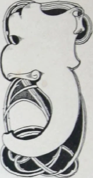 An illustration from A few suggestions for ornamental decoration in painters' and decorators' work / compiled by F. Scott Mitchell., 1909, leaf 103