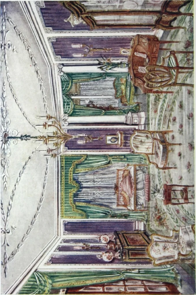 An illustration from A few suggestions for ornamental decoration in painters' and decorators' work / compiled by F. Scott Mitchell., 1909, leaf 125