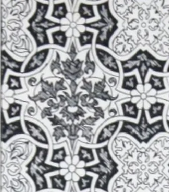An illustration from A few suggestions for ornamental decoration in painters' and decorators' work / compiled by F. Scott Mitchell., 1909, leaf 130