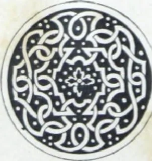 An illustration from A few suggestions for ornamental decoration in painters' and decorators' work / compiled by F. Scott Mitchell., 1909, leaf 163