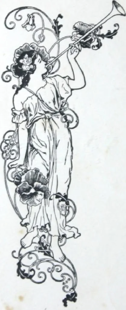 An illustration from A few suggestions for ornamental decoration in painters' and decorators' work / compiled by F. Scott Mitchell., 1909, leaf 169
