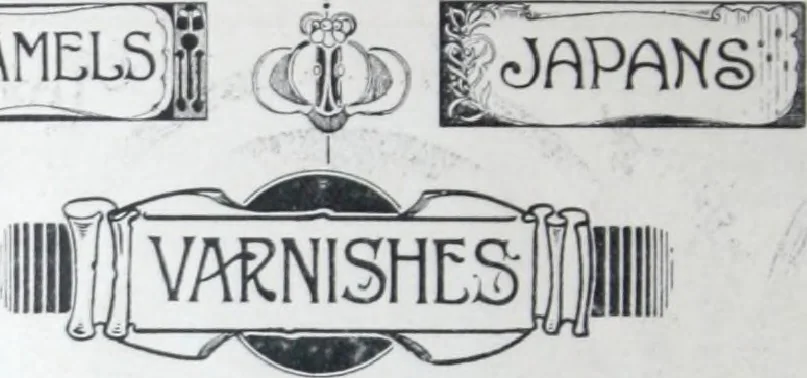 An illustration from A few suggestions for ornamental decoration in painters' and decorators' work / compiled by F. Scott Mitchell., 1909, leaf 175