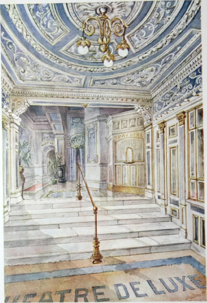An illustration from A few suggestions for ornamental decoration in painters' and decorators' work / compiled by F. Scott Mitchell., 1909, leaf 5