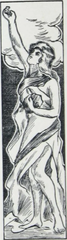 An illustration from A few suggestions for ornamental decoration in painters' and decorators' work / compiled by F. Scott Mitchell., 1909, leaf 75
