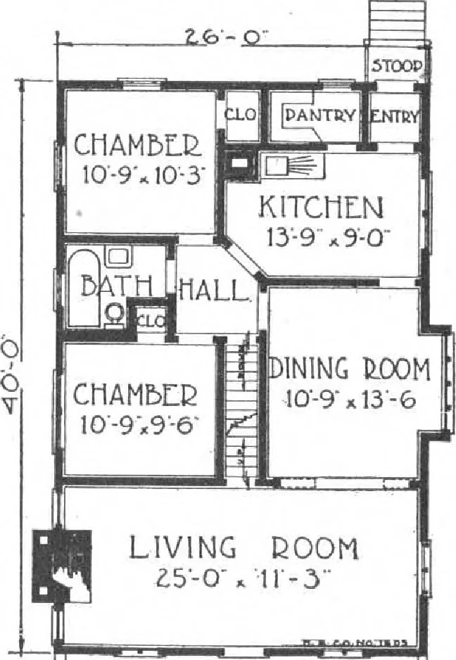 An illustration from A plan book of Harris homes, 1915, leaf 10