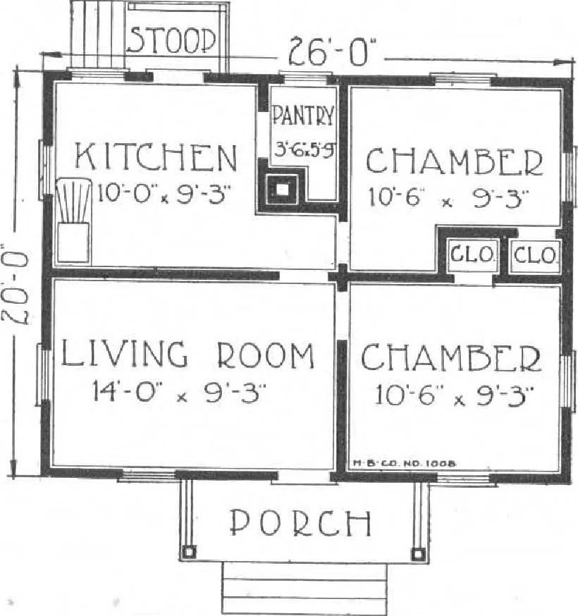 An illustration from A plan book of Harris homes, 1915, leaf 12