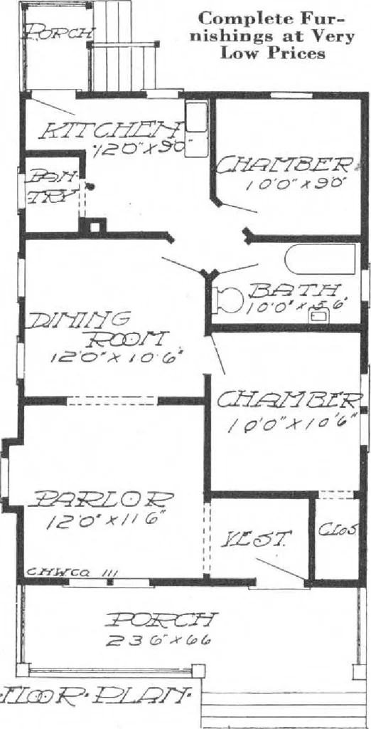 An illustration from A plan book of Harris homes, 1915, leaf 13