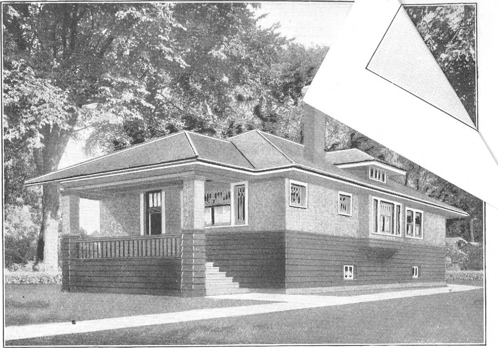 An illustration from A plan book of Harris homes, 1915, leaf 14