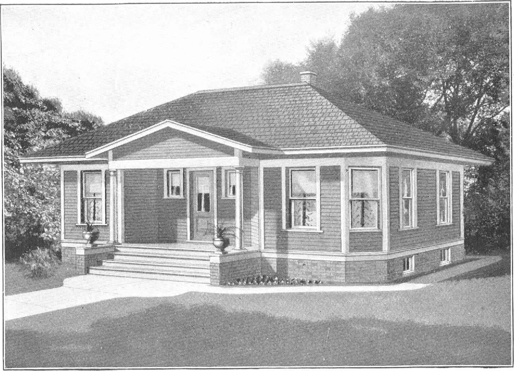 An illustration from A plan book of Harris homes, 1915, leaf 17