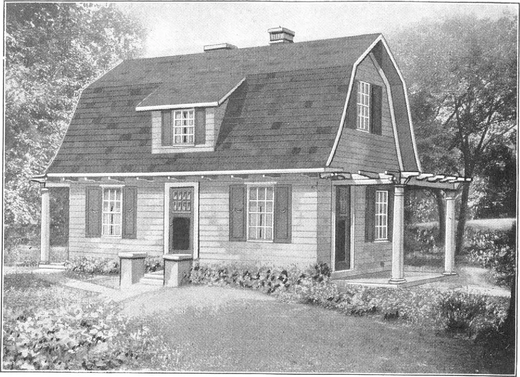 An illustration from A plan book of Harris homes, 1915, leaf 18