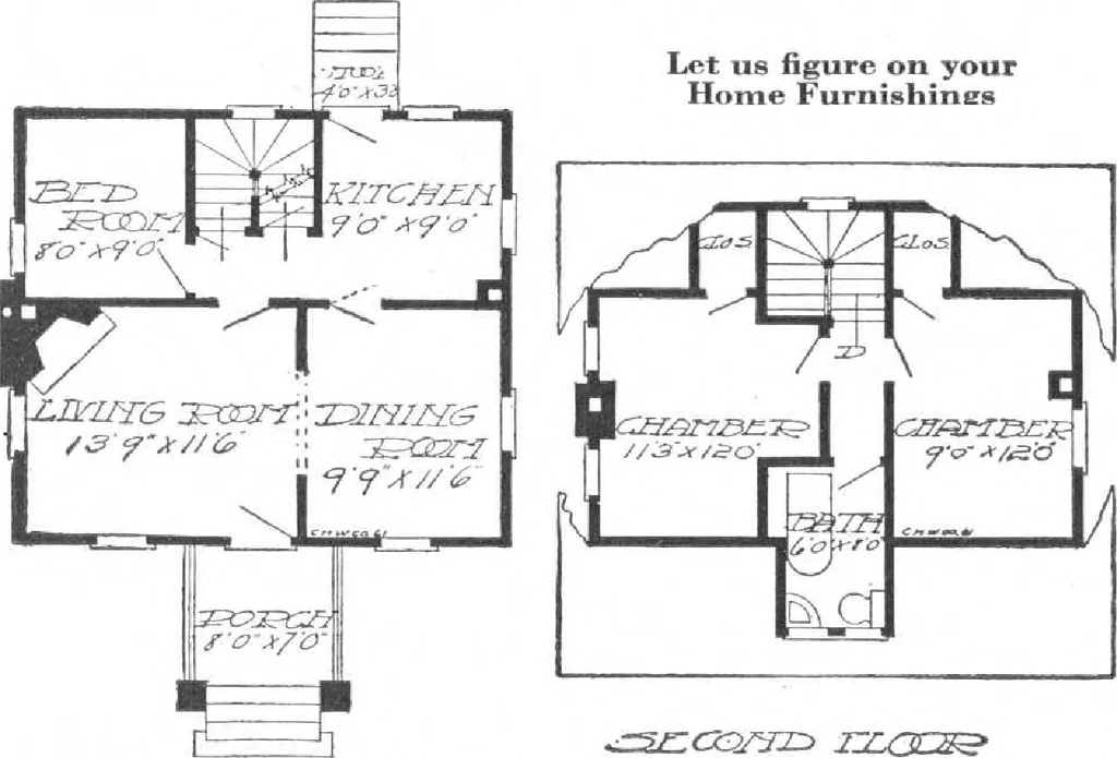 An illustration from A plan book of Harris homes, 1915, leaf 20